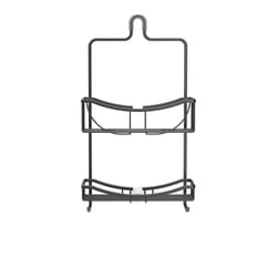 Better Living Venus 19.5 in. H X 4.5 in. W X 11 in. L Matte Black Shower Caddy