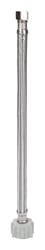Ace 3/8 in. Compression X 7/8 in. D Ballcock 12 in. Braided Stainless Steel Toilet Supply Line