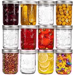 Ball Wide Mouth Mason Jar 16 oz 12 pk