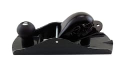 GreatNeck 7 in. L X 1.9/16 in. W Adjustable Block Plane Cast Iron Black