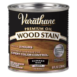 Varathane Premium Semi-Transparent Summer Oak Oil-Based Urethane Modified Alkyd Wood Stain 1/2 pt