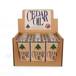 Giles & Kendall Low Luster Clear Oil-Based Cedar Oil 8 oz