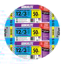Southwire Armorlite 50 ft. 12/3 Solid THHN Metal Clad Cable