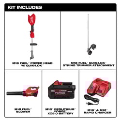 Milwaukee M18 FUEL 3031-21 16 in. 18 V Battery Trimmer and Blower Combo Kit (Battery & Charger)