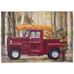 Olivia's Home 22 in. W X 32 in. L Multi-Color Birch Drifter Polyester Accent Rug