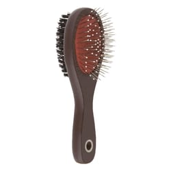 Aloe Care Brown Cat/Dog Brush 1 pk