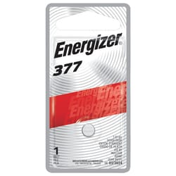 Energizer Silver Oxide 377 1.55 V 0.02 mAh Electronic/Watch Battery 1 pk