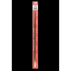 K&S 5/16 in. W X 12 in. L Rectangular Brass Tube 1 pk