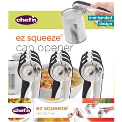 Chef'n EZSqueeze Assorted Stainless Steel Manual Can Opener