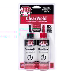 J-B Weld Clear Weld High Strength Clear Epoxy 8 oz
