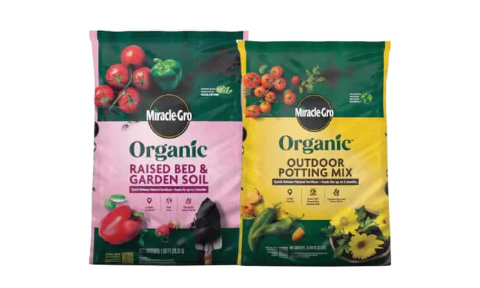 Miracle-Gro Organic All Purpose Raised Bed Soil or Potting Mix