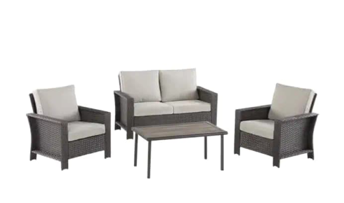 Living Accents Claude 4 pc. Deep Seating Set